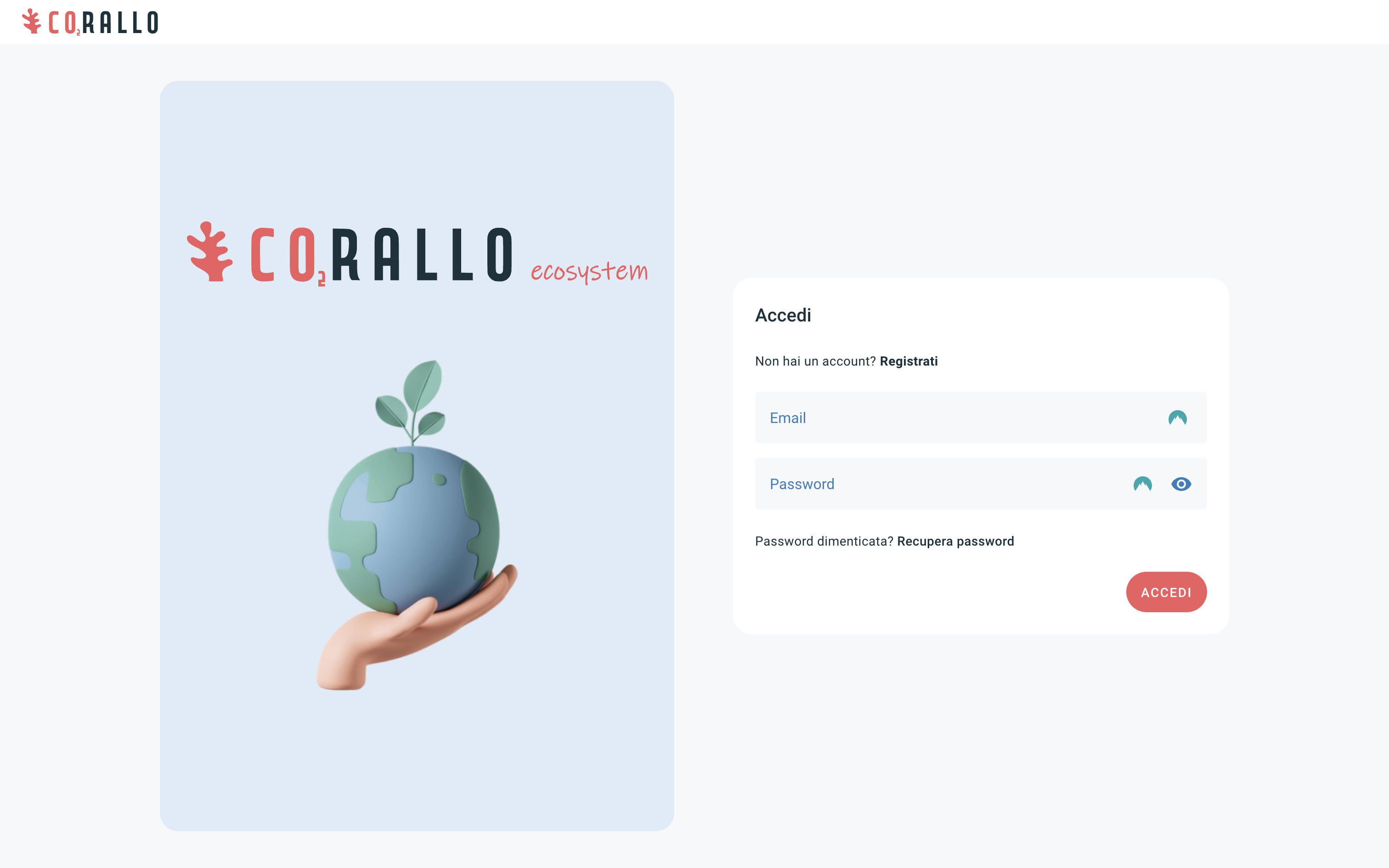 Visit Corallo Ecosystem website