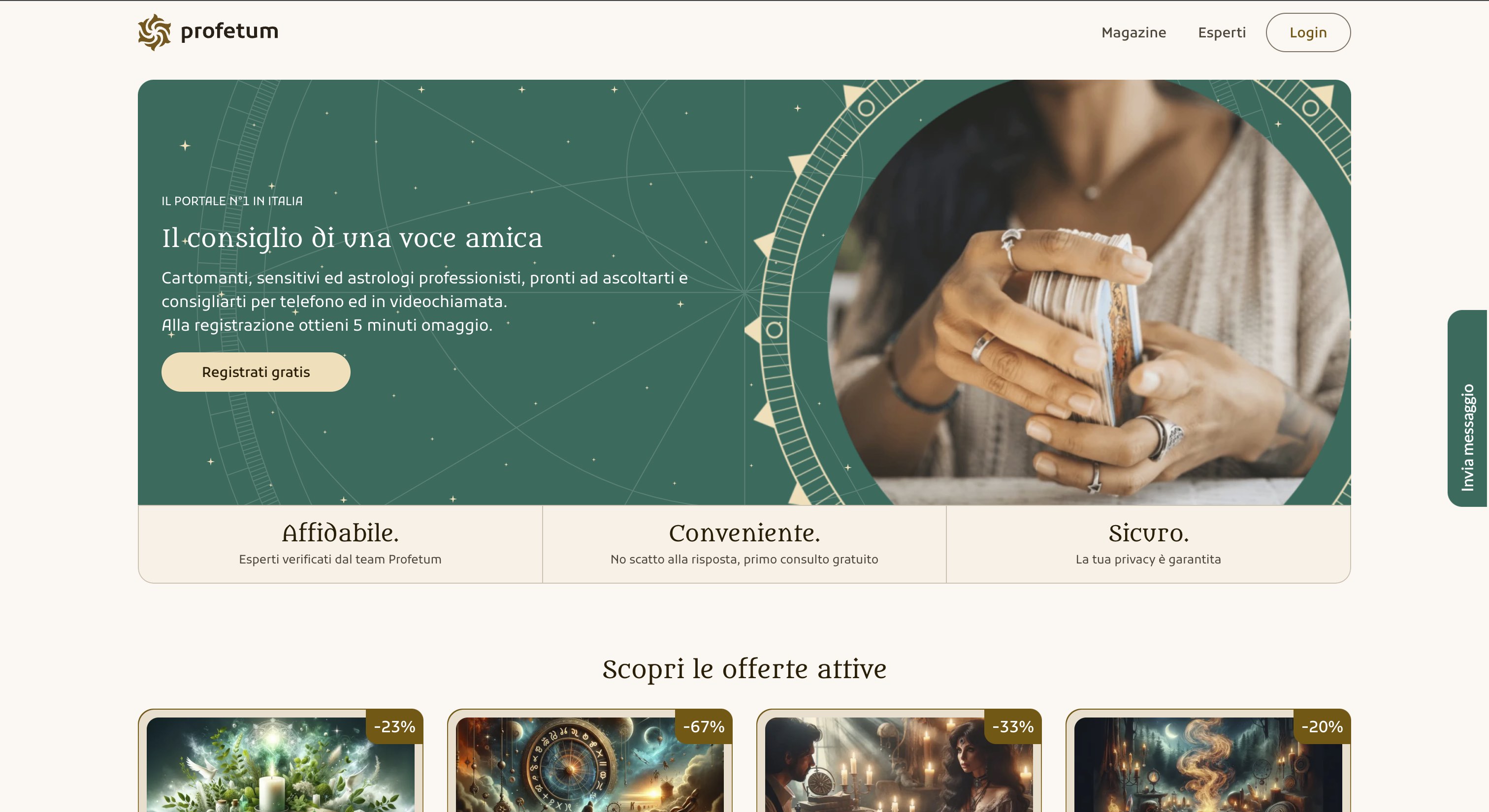 Visit Profetum website